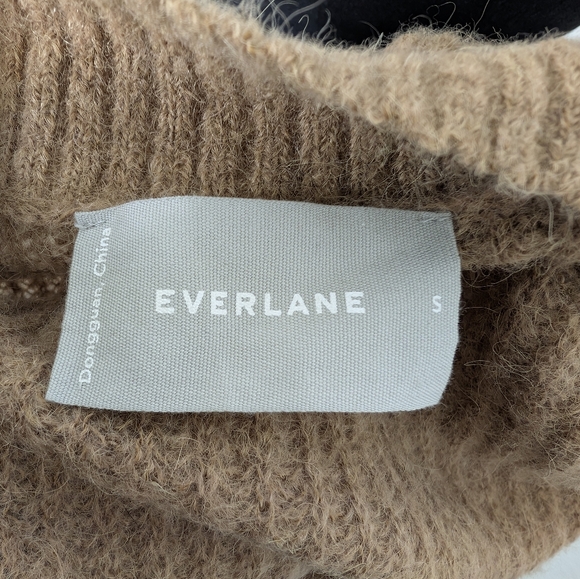 💘 Everlane Oversized Alpaca Cardigan - Small - Camel - Picture 3 of 5